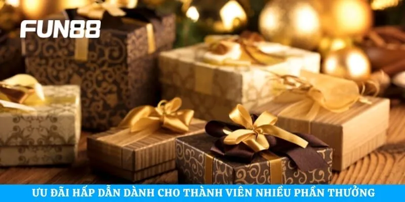 Ưu đãi hấp dẫn dành cho thành viên nhiều phần thưởng